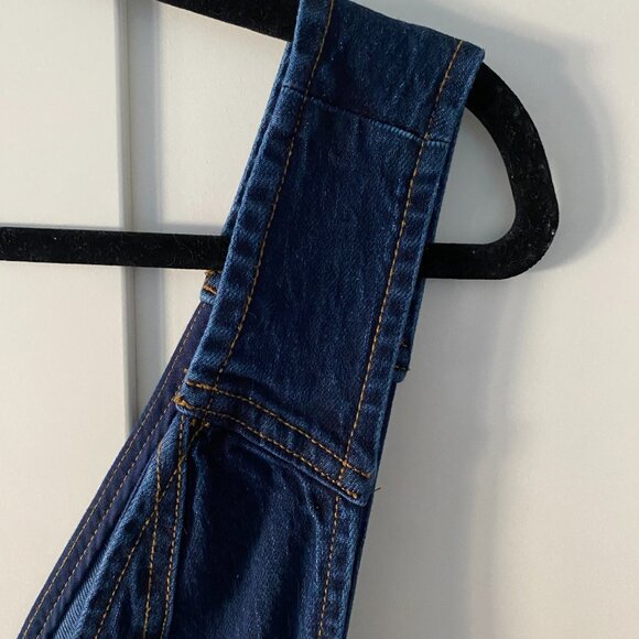 NWOT Anthropologie Pilcro Denim Midi Vest Dress - Picture 9 of 12